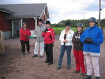 Rella Vinur 2008 - oppitunti ratsastukseen